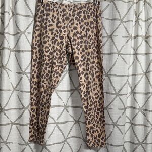 Old Navy Animal Print Leggings - Brown and Black